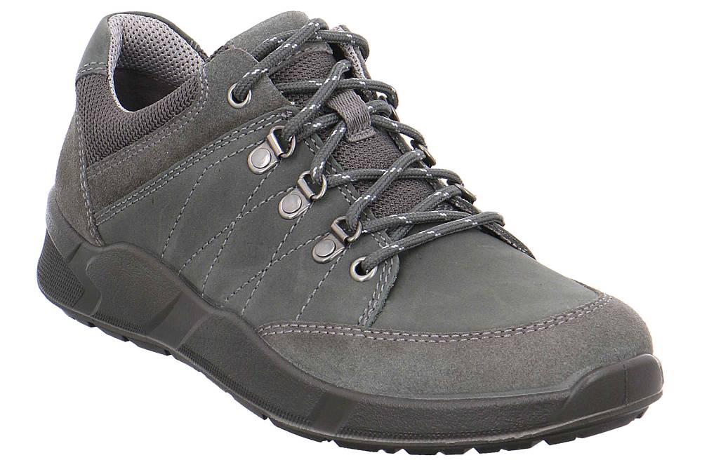 Jomos Akzent Halbschuhe In Übergrößen Grau 325312 769 282 Große Herrenschuhe