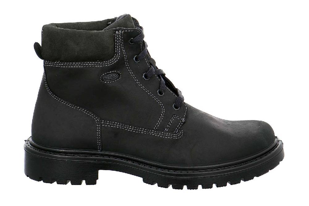 Jomos Alpina Boots In Übergrößen Schwarz 456510 430 0044 Große Herrenschuhe