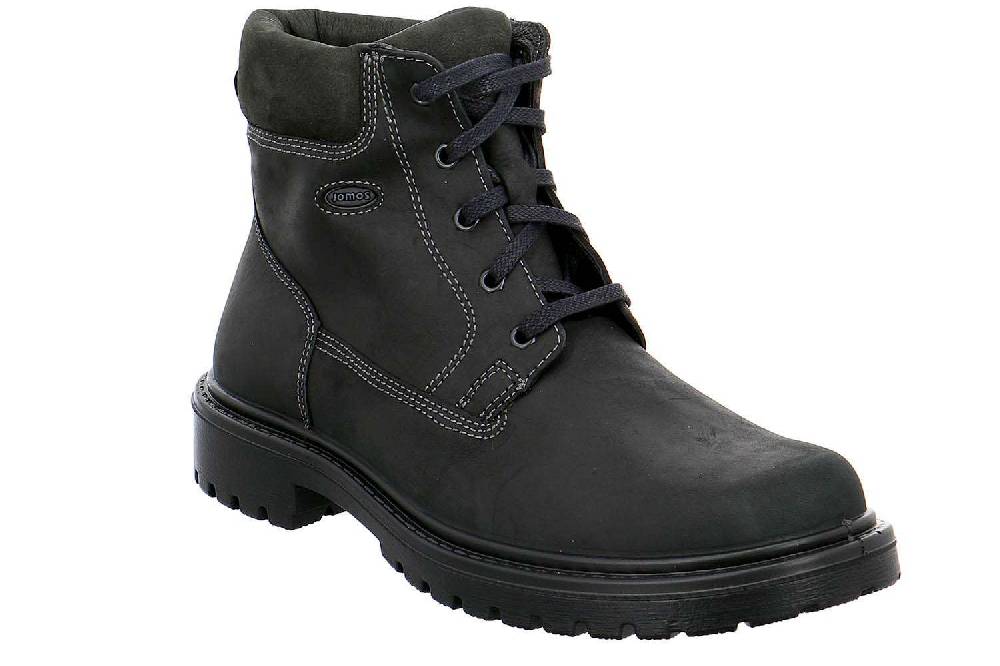 Jomos Alpina Boots In Übergrößen Schwarz 456510 430 0044 Große Herrenschuhe