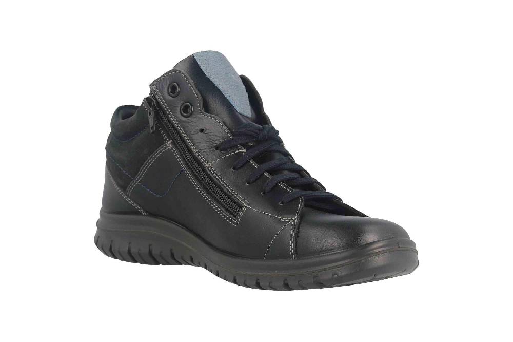 Jomos Boots In Übergrößen Blau 855704 732 9005 Große Damenschuhe
