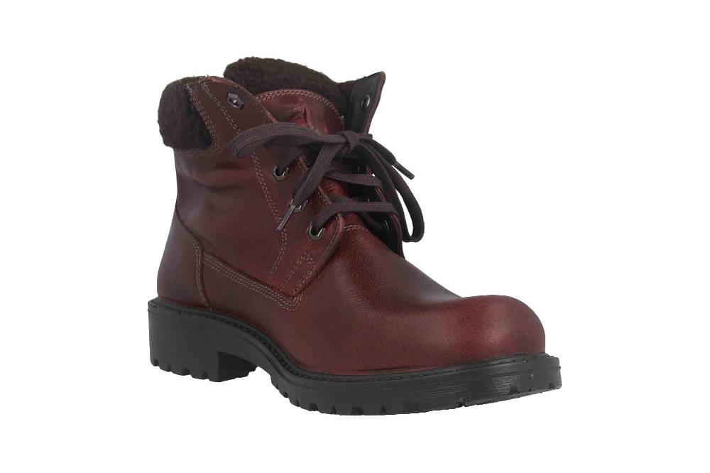 Jomos Boots In Übergrößen Bordeaux 733506 739 570 Große Damenschuhe