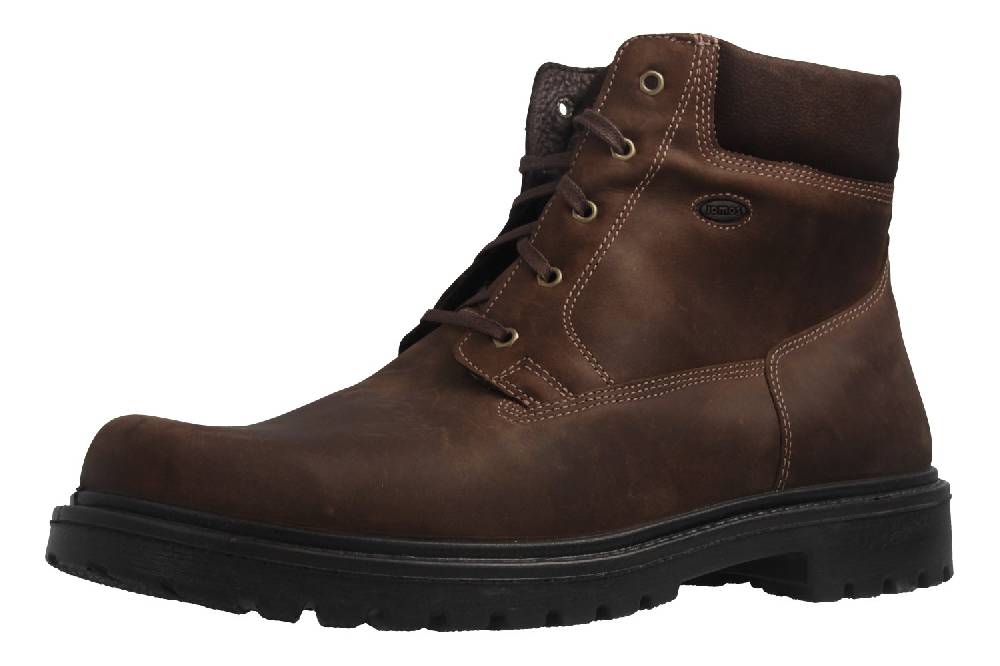 Jomos Boots in Übergrößen Braun 456510 430 3163 große Herrenschuhe