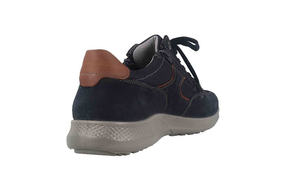 Jomos Campus Halbschuhe In Übergrößen Blau 322414 904 8006 Große Herrenschuhe