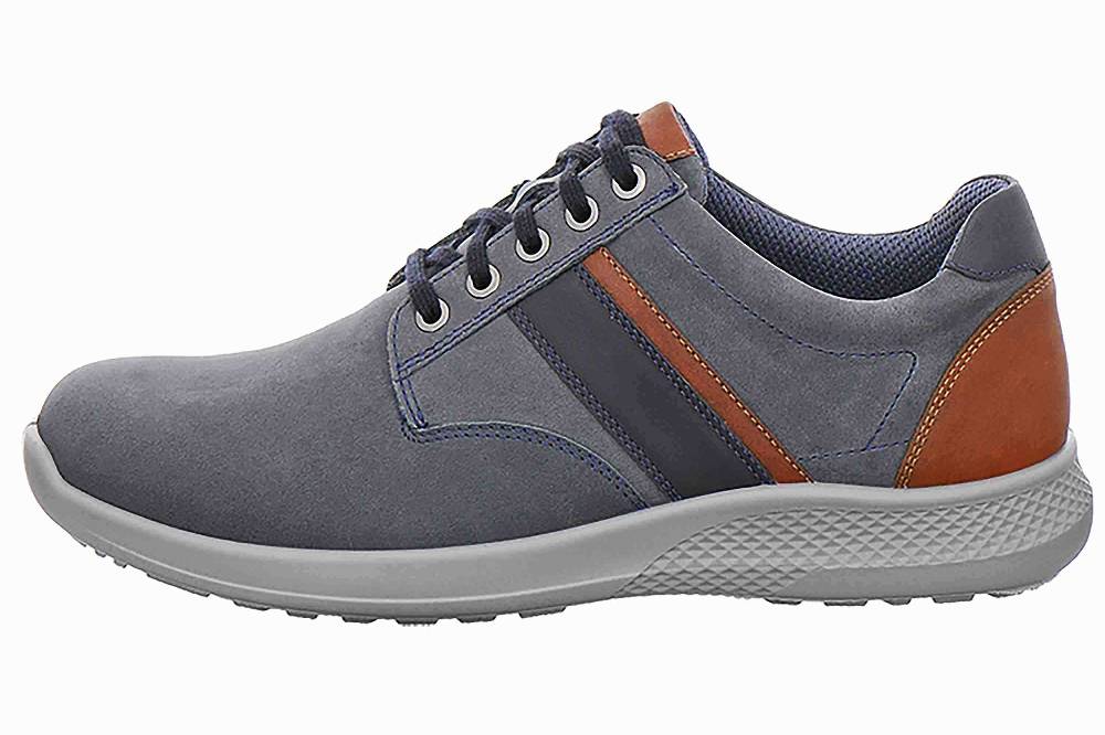 Jomos CAMPUS Halbschuhe in Übergrößen Blau [D2C] 322402 140 9009 große Herrenschuhe