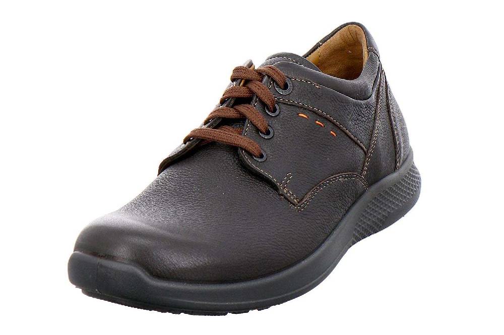 Jomos Campus Halbschuhe in Übergrößen Braun 322407 37 370 große Herrenschuhe