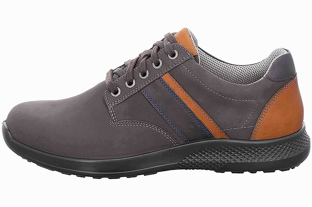 Jomos CAMPUS Halbschuhe in Übergrößen Grau [D2C] 322402 140 2176 große Herrenschuhe
