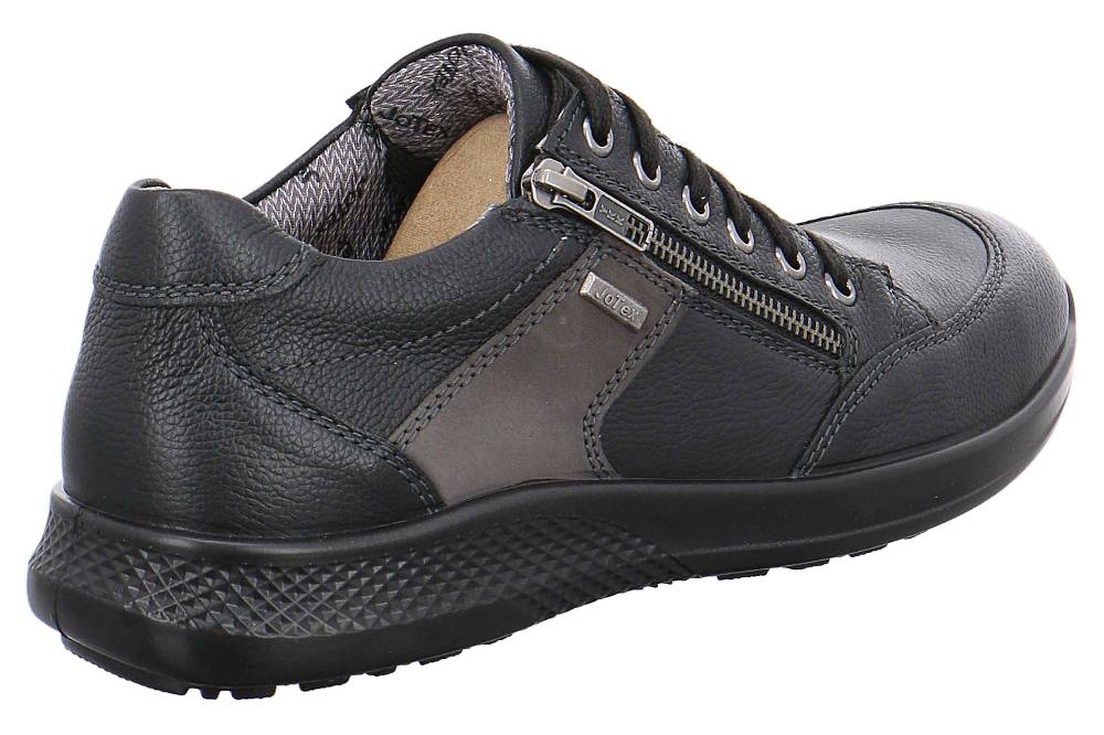 Jomos Campus Halbschuhe In Übergrößen Schwarz 322905 270 0060 Große Herrenschuhe