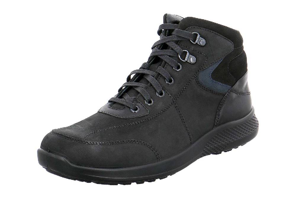 Jomos Campus II Boots in Übergrößen Schwarz 322703 189 0047 große Herrenschuhe