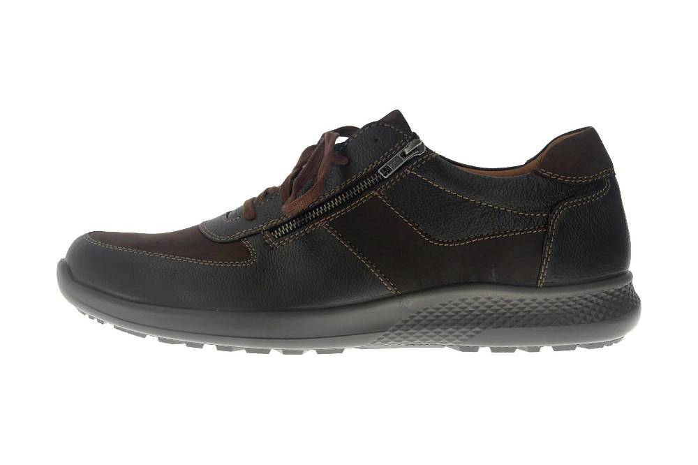 Jomos Campus II Halbschuhe in Übergrößen Braun 322208 379 3030 große Herrenschuhe