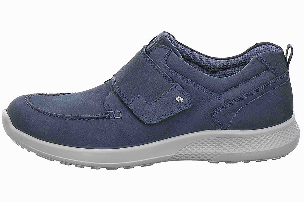 Jomos CAMPUS Slipper in Übergrößen Blau [D2C] 322376 83 845 große Herrenschuhe