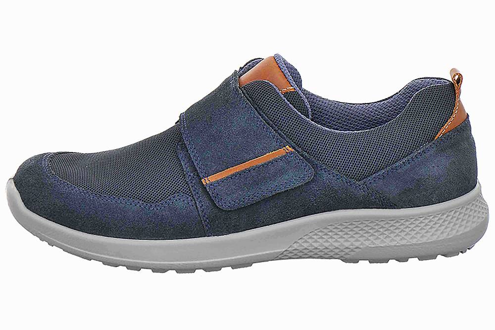 Jomos CAMPUS Slipper in Übergrößen Blau [D2C] 322389 886 8042 große Herrenschuhe