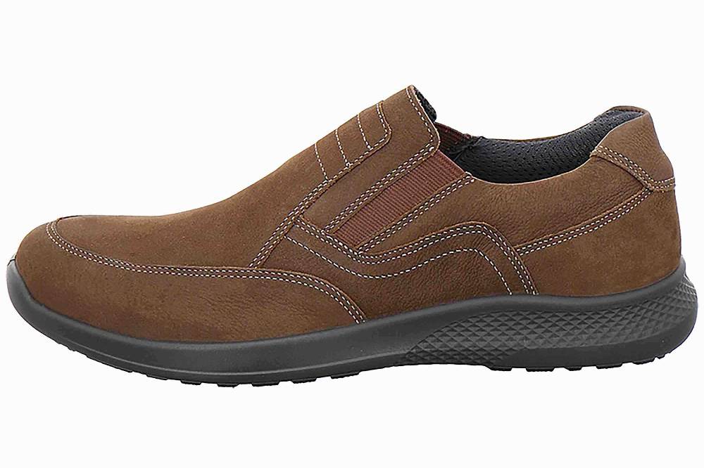Jomos CAMPUS Slipper in Übergrößen Braun [D2C] 322334 83 343 große Herrenschuhe