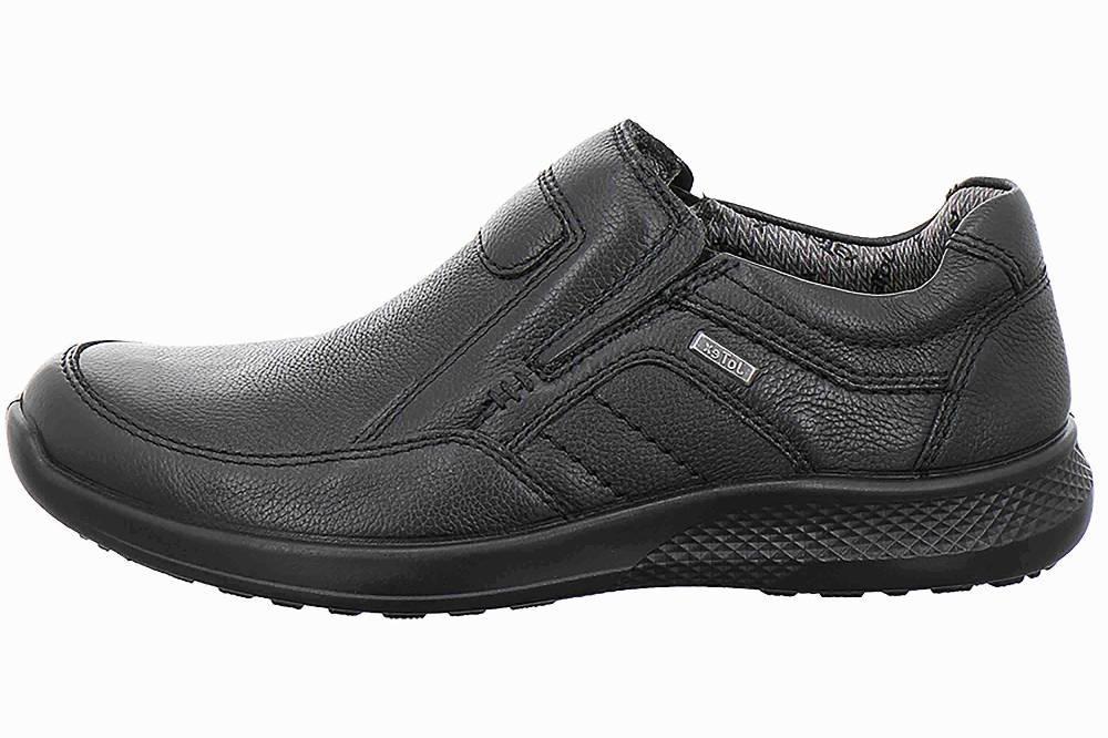 Jomos CAMPUS Slipper in Übergrößen Schwarz [D2C] 322922 26 000 große Herrenschuhe