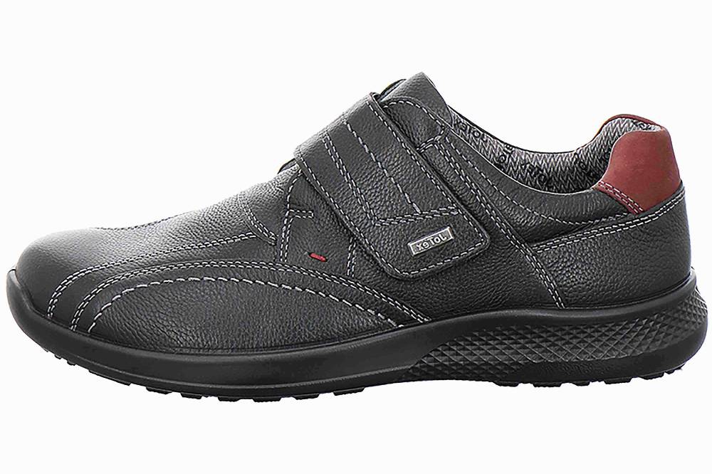 Jomos CAMPUS Slipper in Übergrößen Schwarz [D2C] 322906 270 0024 große Herrenschuhe