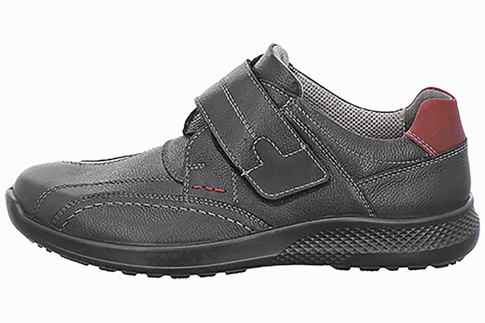 Jomos CAMPUS Slipper in Übergrößen Schwarz [D2C] 322338 267 0009 große Herrenschuhe