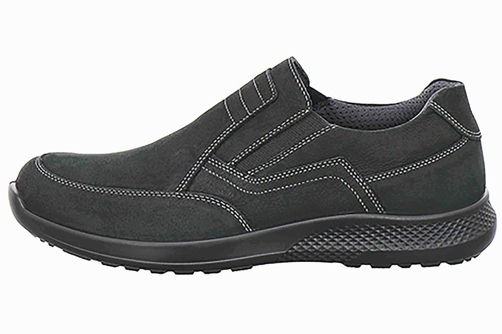 Jomos CAMPUS Slipper in Übergrößen Schwarz [D2C] 322334 83 000 große Herrenschuhe