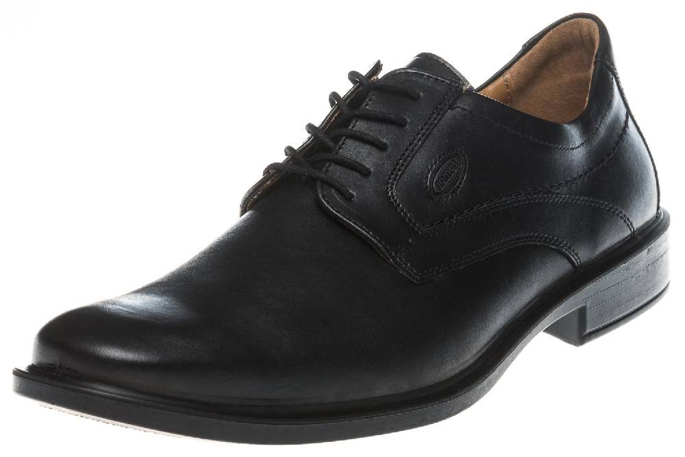 Jomos Classic Halbschuhe in Übergrößen Schwarz 206204 23 000 große Herrenschuhe