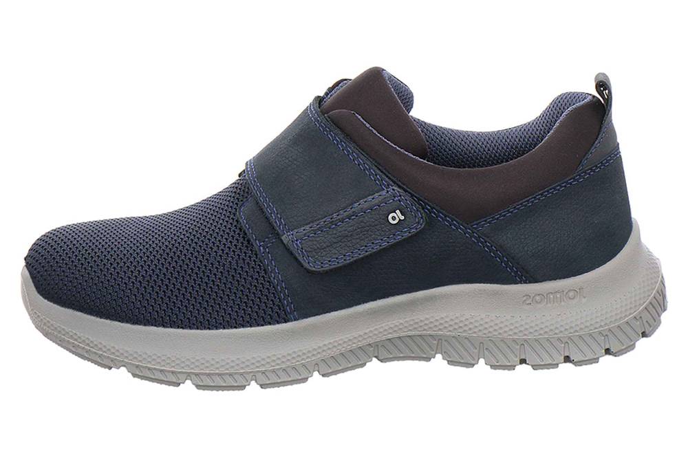 Jomos Confidence Slipper in Übergrößen Blau [D2C] 330397 965 9025 große Herrenschuhe