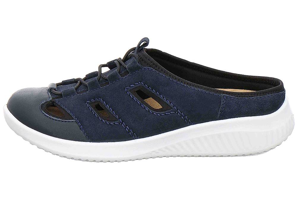 Jomos D.-ALLEGRA 2020 Clogs & Hausschuhe In Übergrößen Blau [D2C] 857312 106 845 Große Damenschuhe