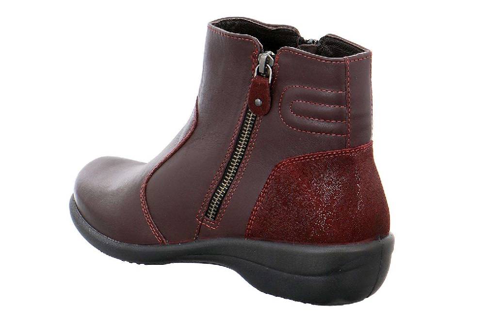 Jomos Donna Stiefel In Übergrößen Rot 804507 121 581 Große Damenschuhe