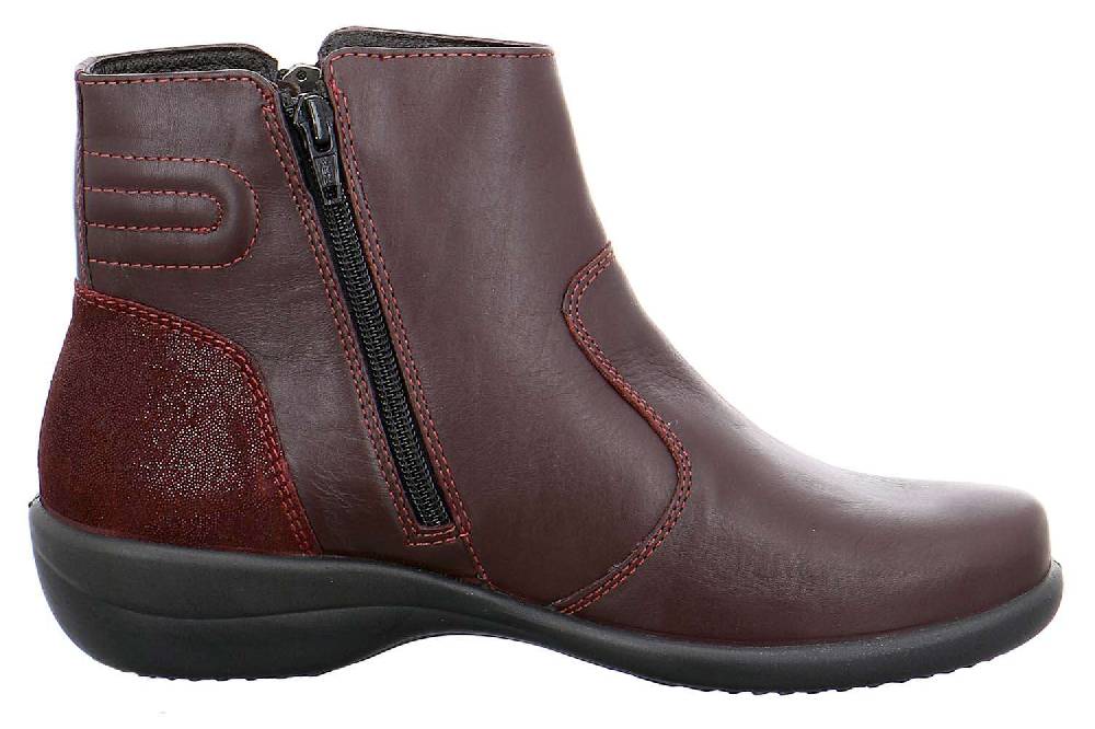 Jomos Donna Stiefel In Übergrößen Rot 804507 121 581 Große Damenschuhe