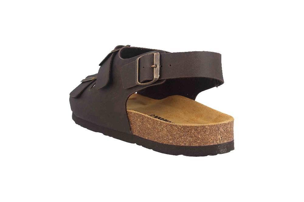 Jomos FEETBACK Slipper In Übergrößen Braun [D2C] 406201 44 355 Große Herrenschuhe