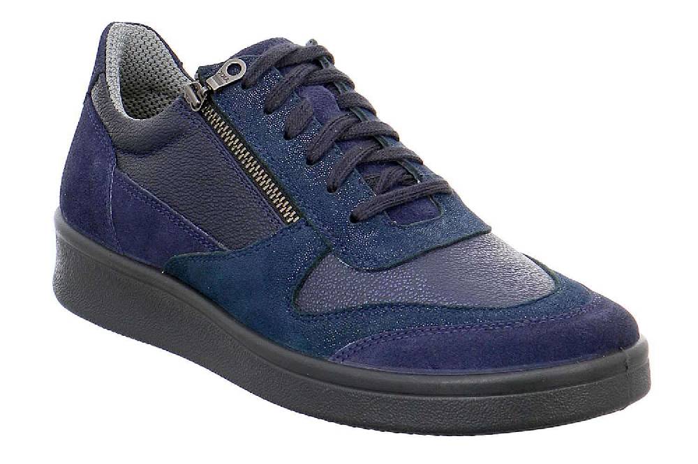 Jomos Flora Halbschuhe In Übergrößen Blau 809316 831 861 Große Damenschuhe