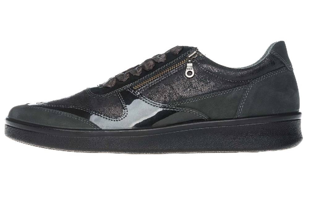 Jomos Flora Halbschuhe In Übergrößen Grau 809316 980 290 Große Damenschuhe