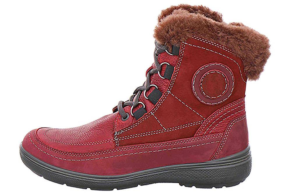 Jomos FREEWALK Boots in Übergrößen Rot [D2C] 806501 442 565 große Damenschuhe