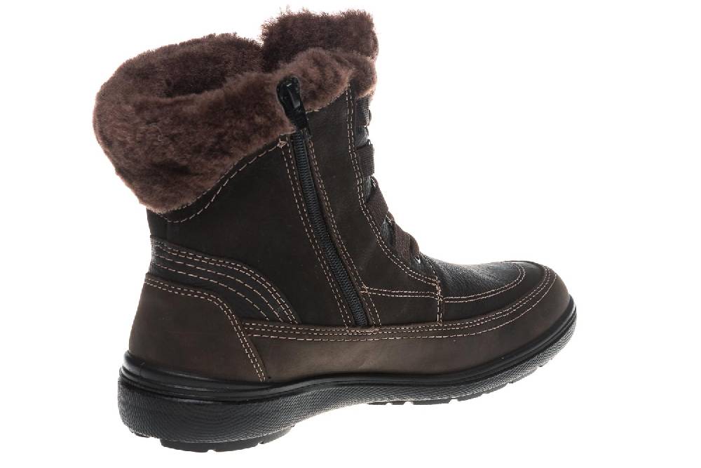Jomos Freewalk Stiefel In Übergrößen Braun 806501 442 370 Große Damenschuhe
