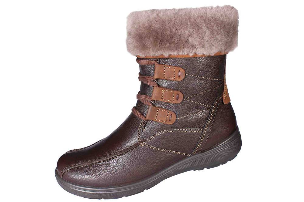 Jomos FREEWALK Stiefel in Übergrößen Braun [D2C] 806507 373 3020 große Damenschuhe