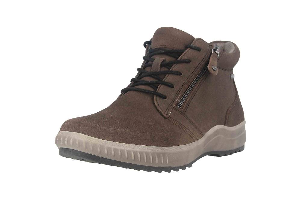 Jomos Freewalk Stiefel In Übergrößen Schwarz 806501 442 000 - Echtes Lammfell- Große Damenschuhe