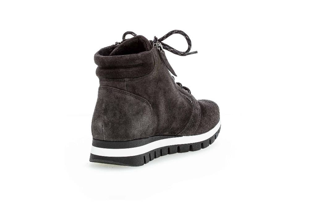 Jomos Freewalk Stiefel In Übergrößen Schwarz 806501 442 000 - Echtes Lammfell- Große Damenschuhe