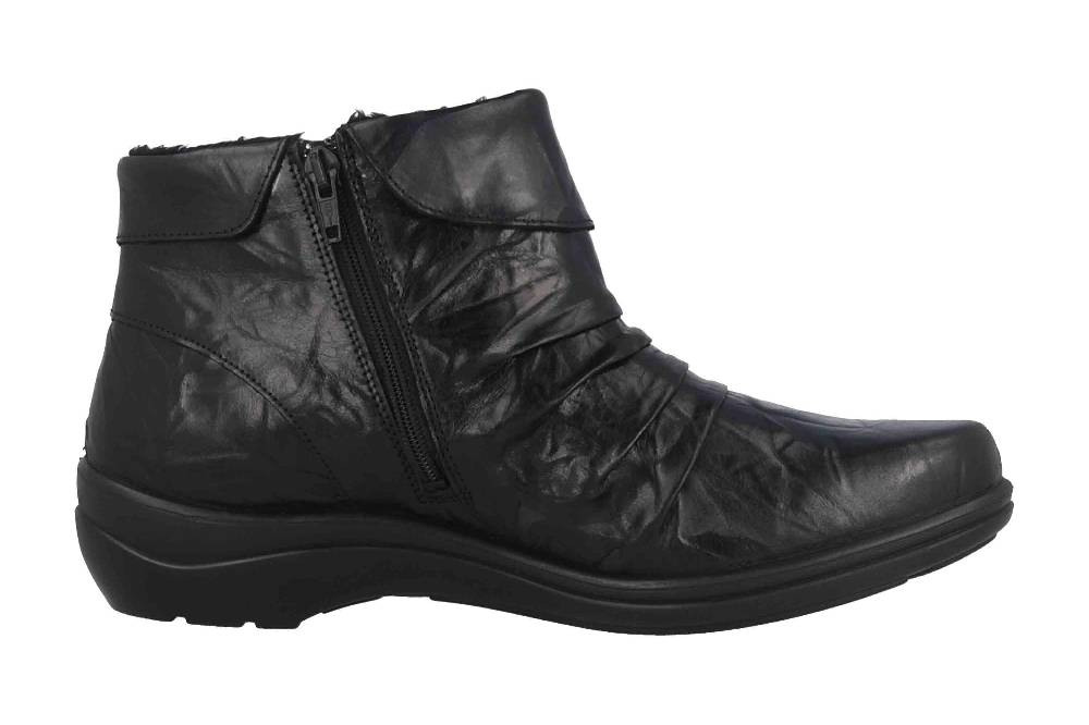 Jomos Freewalk Stiefel In Übergrößen Schwarz 806501 442 000 - Echtes Lammfell- Große Damenschuhe