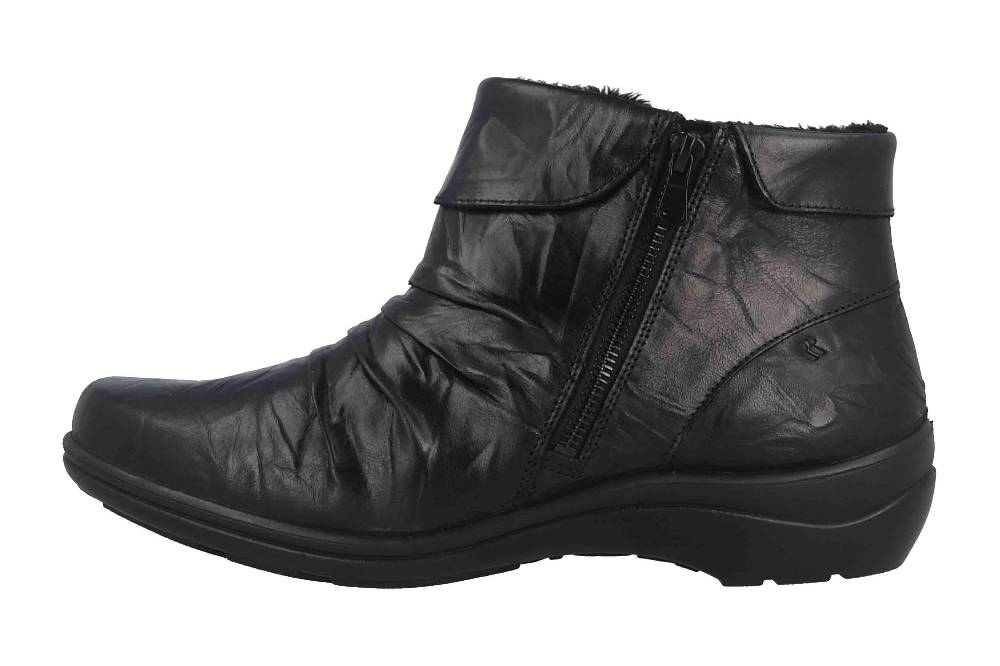 Jomos Freewalk Stiefel in Übergrößen Schwarz 806501 442 000 - echtes Lammfell- große Damenschuhe