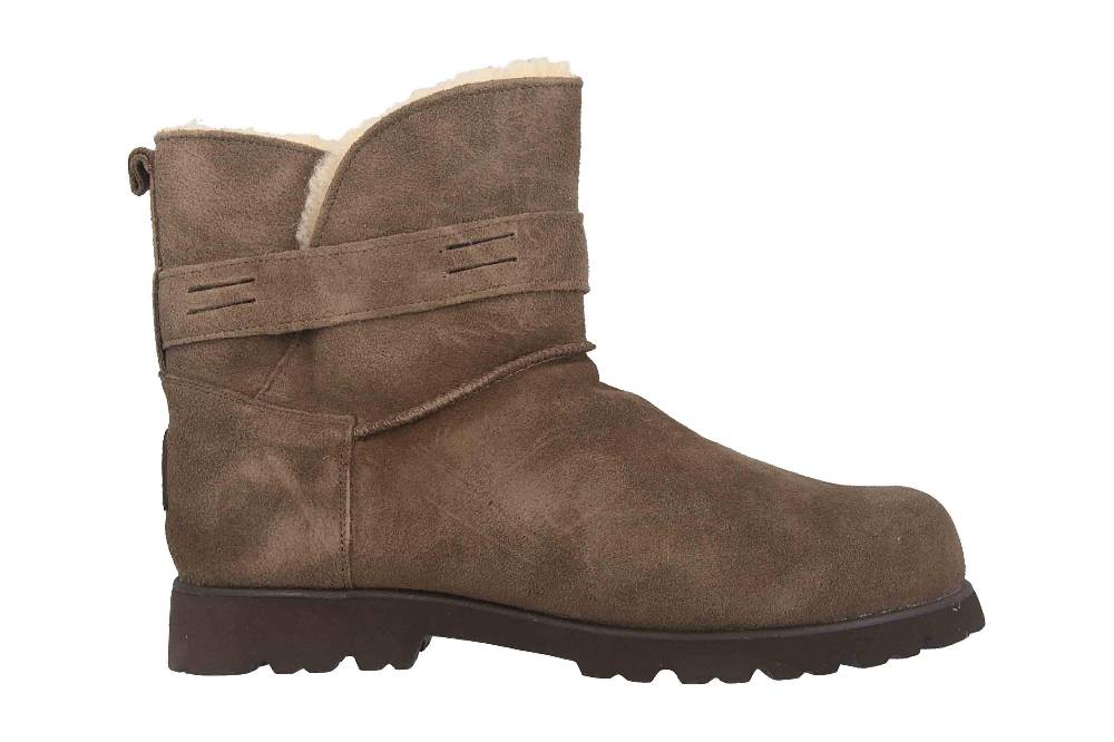 Jomos Freewalk Stiefel In Übergrößen Schwarz 806501 442 000 - Echtes Lammfell- Große Damenschuhe