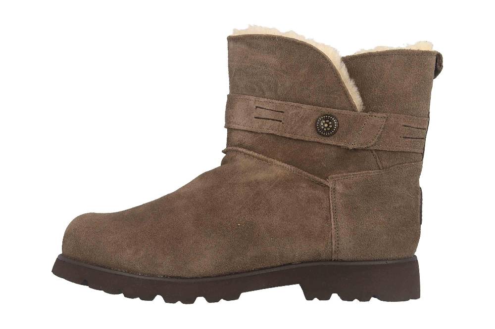 Jomos Freewalk Stiefel in Übergrößen Schwarz 806501 442 000 - echtes Lammfell- große Damenschuhe