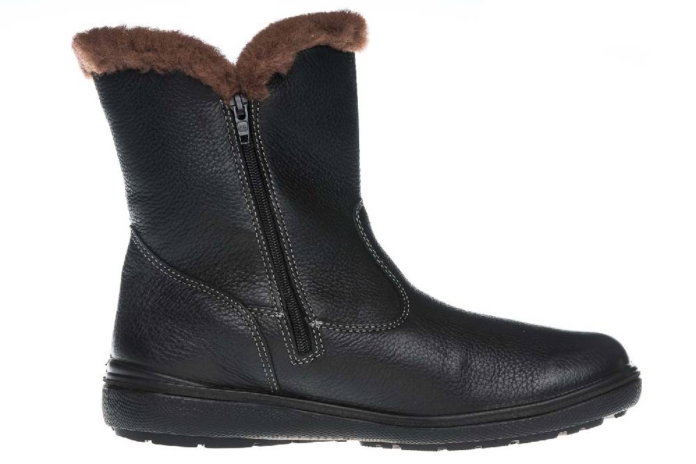 Jomos Freewalk Stiefel In Übergrößen Schwarz 806504 37 000 Große Damenschuhe