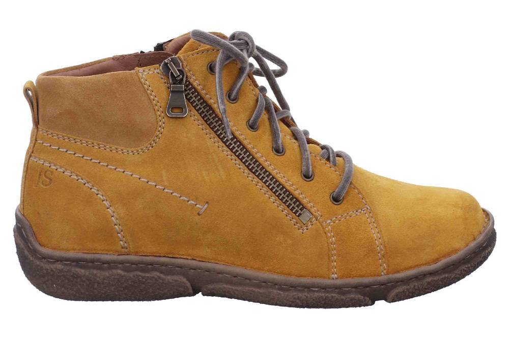 Jomos Freewalk Stiefel In Übergrößen Schwarz 806501 442 000 - Echtes Lammfell- Große Damenschuhe
