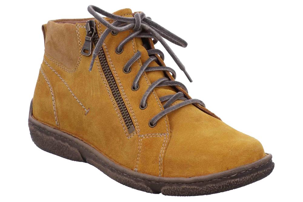 Jomos Freewalk Stiefel In Übergrößen Schwarz 806501 442 000 - Echtes Lammfell- Große Damenschuhe