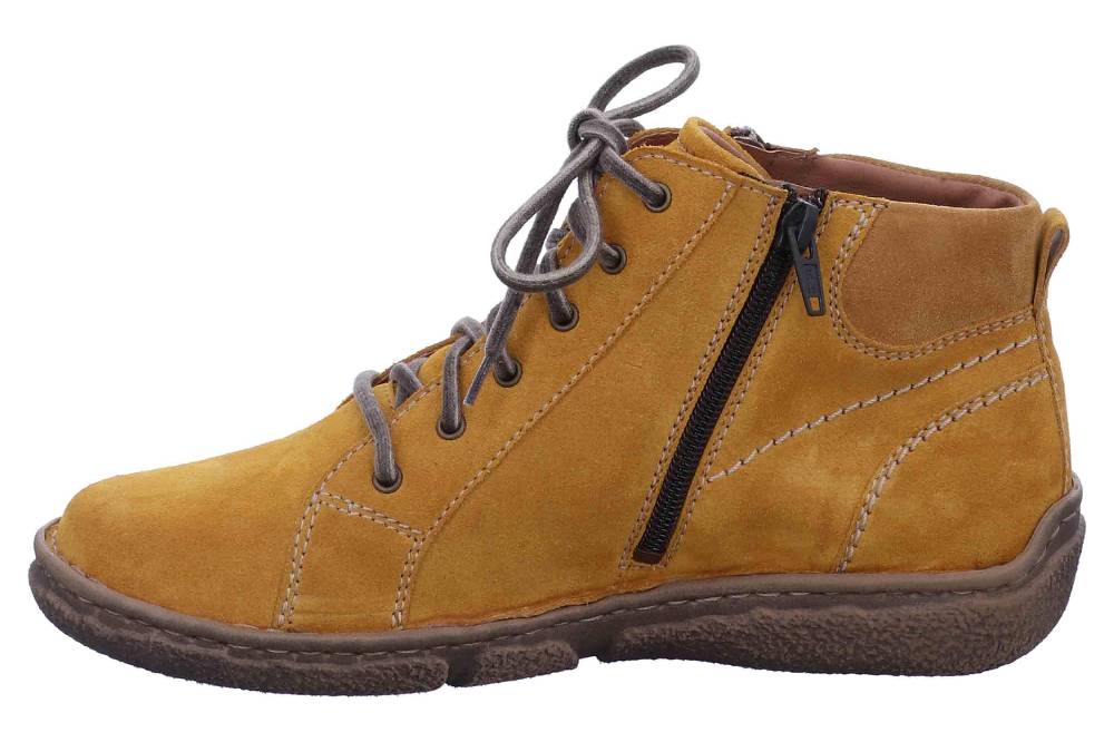 Jomos Freewalk Stiefel in Übergrößen Schwarz 806501 442 000 - echtes Lammfell- große Damenschuhe