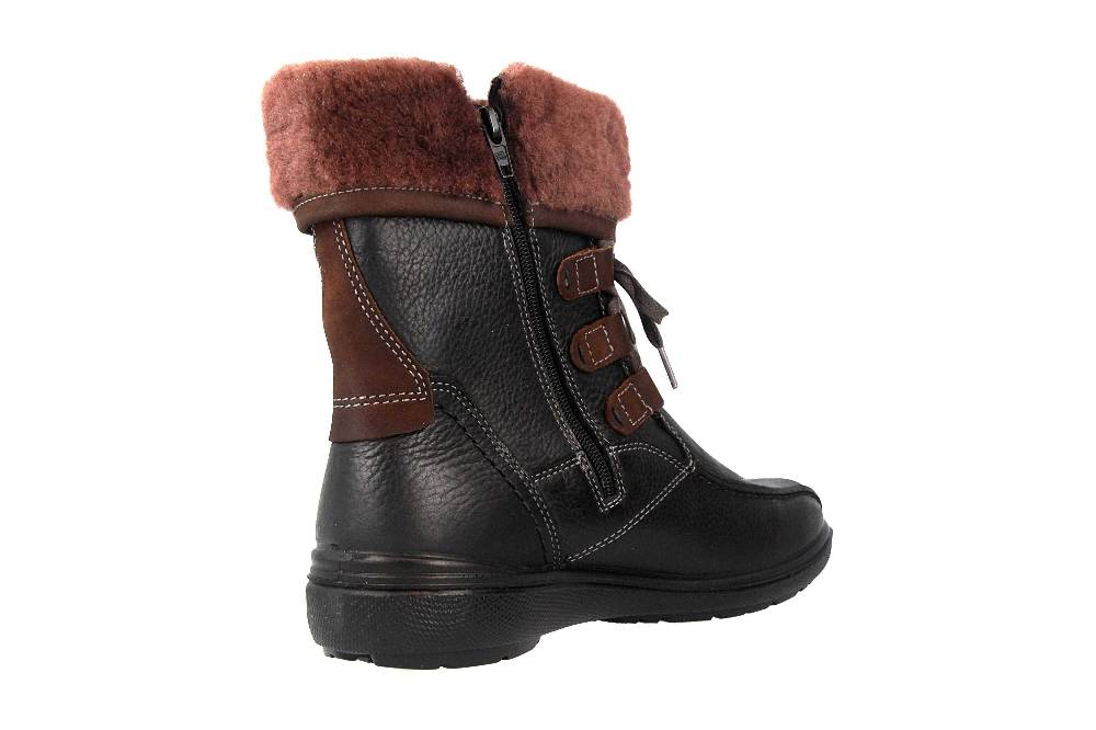 Jomos Freewalk Stiefel In Übergrößen Schwarz 806507 373 0037 Große Damenschuhe