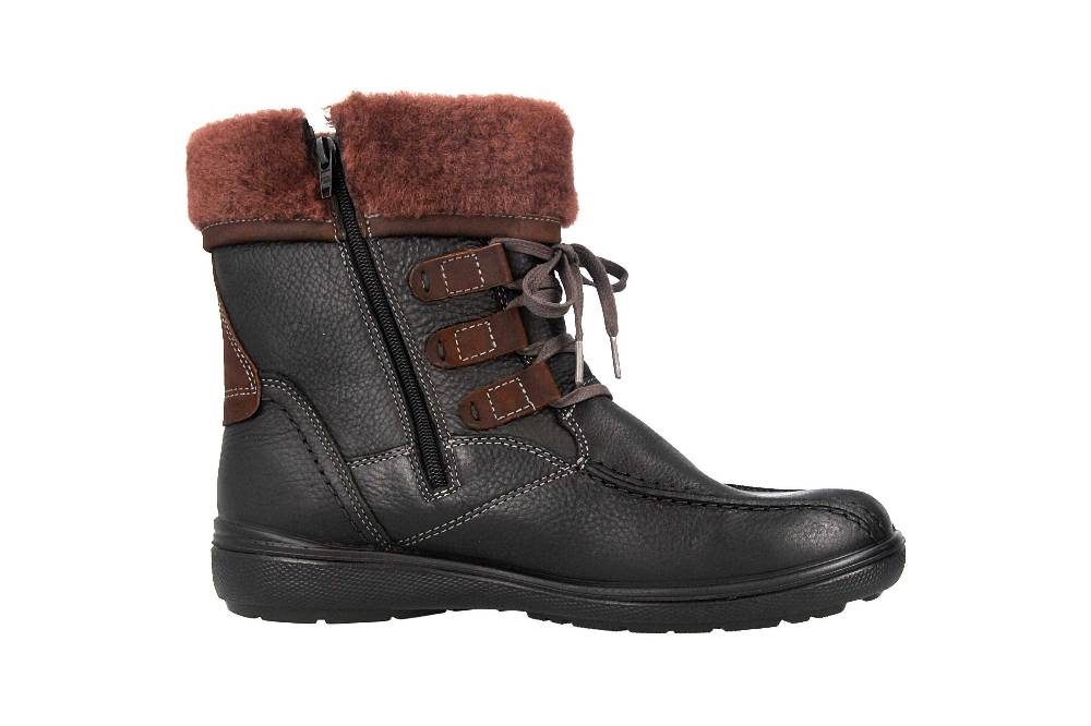 Jomos Freewalk Stiefel In Übergrößen Schwarz 806507 373 0037 Große Damenschuhe