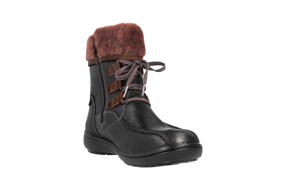 Jomos Freewalk Stiefel In Übergrößen Schwarz 806507 373 0037 Große Damenschuhe