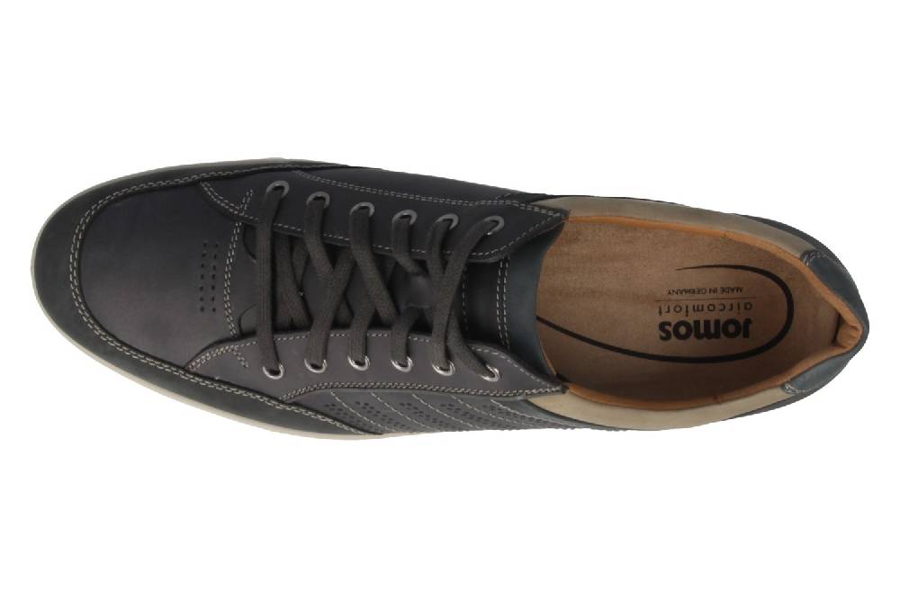 Jomos Halbschuhe In Übergrößen Blau 316216 155 8043 Große Herrenschuhe