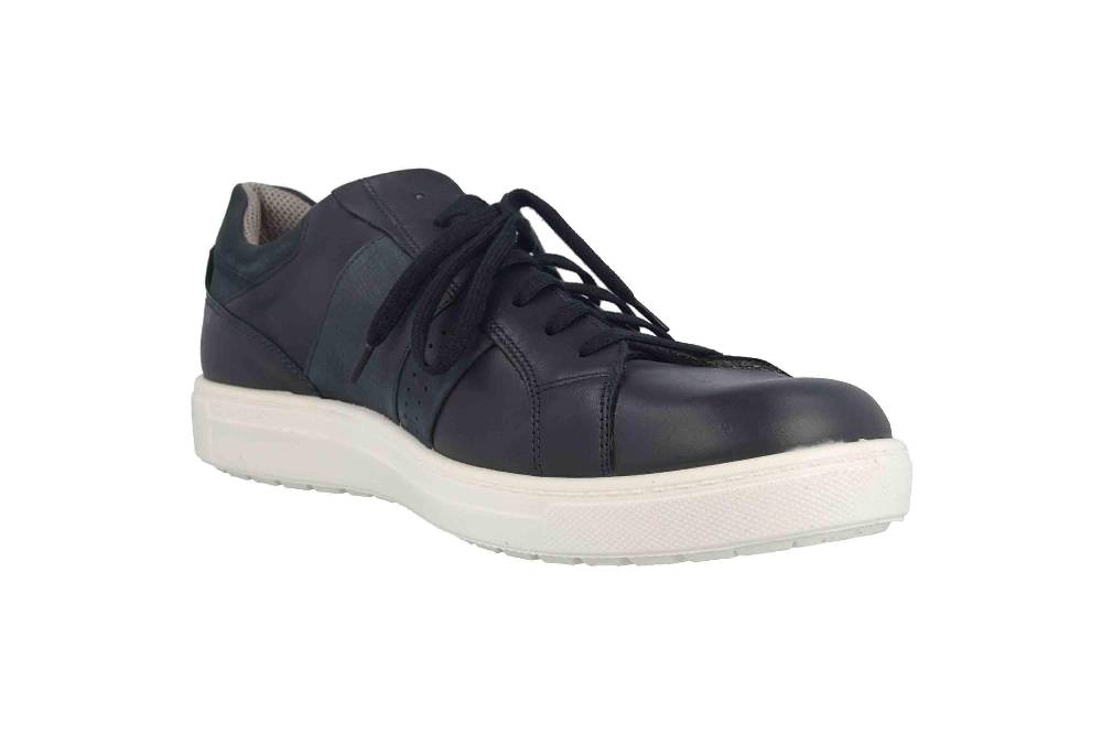 Jomos Halbschuhe In Übergrößen Blau 321310 105 861 Große Herrenschuhe