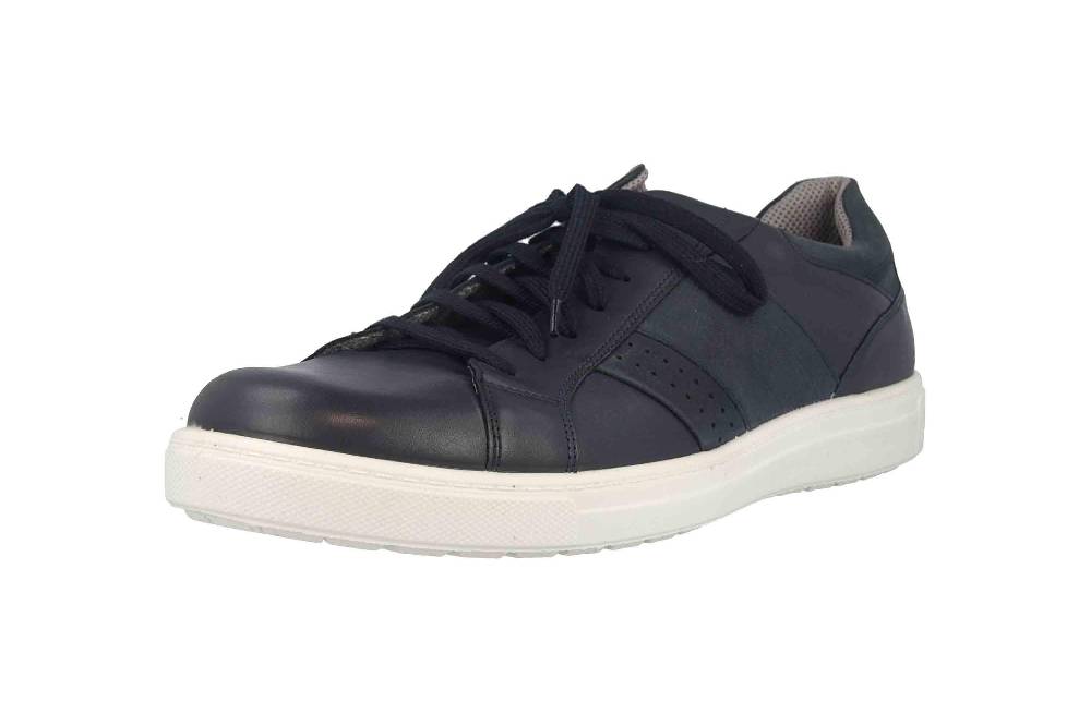 Jomos Halbschuhe In Übergrößen Blau 321310 105 861 Große Herrenschuhe