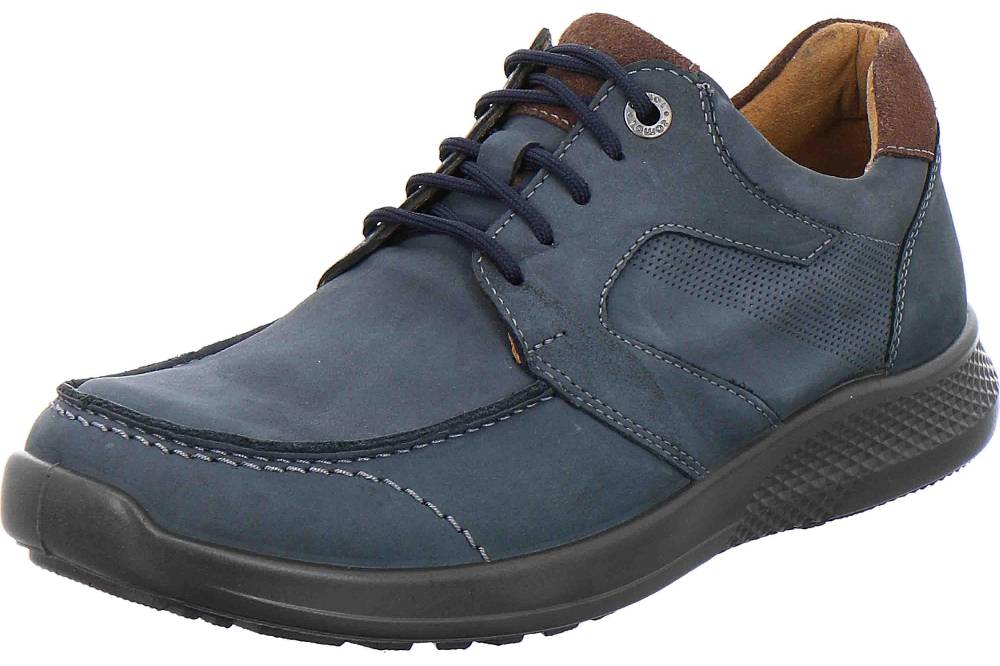 Jomos Halbschuhe In Übergrößen Blau 322105 147 8033 Große Herrenschuhe