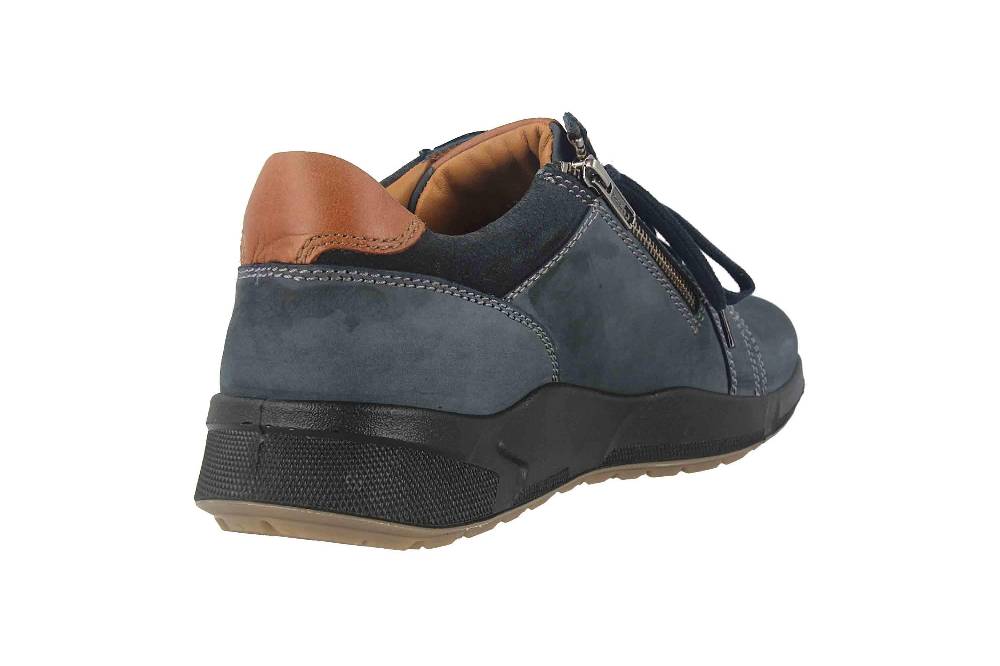 Jomos Halbschuhe In Übergrößen Blau 325203 141 8032 Große Herrenschuhe