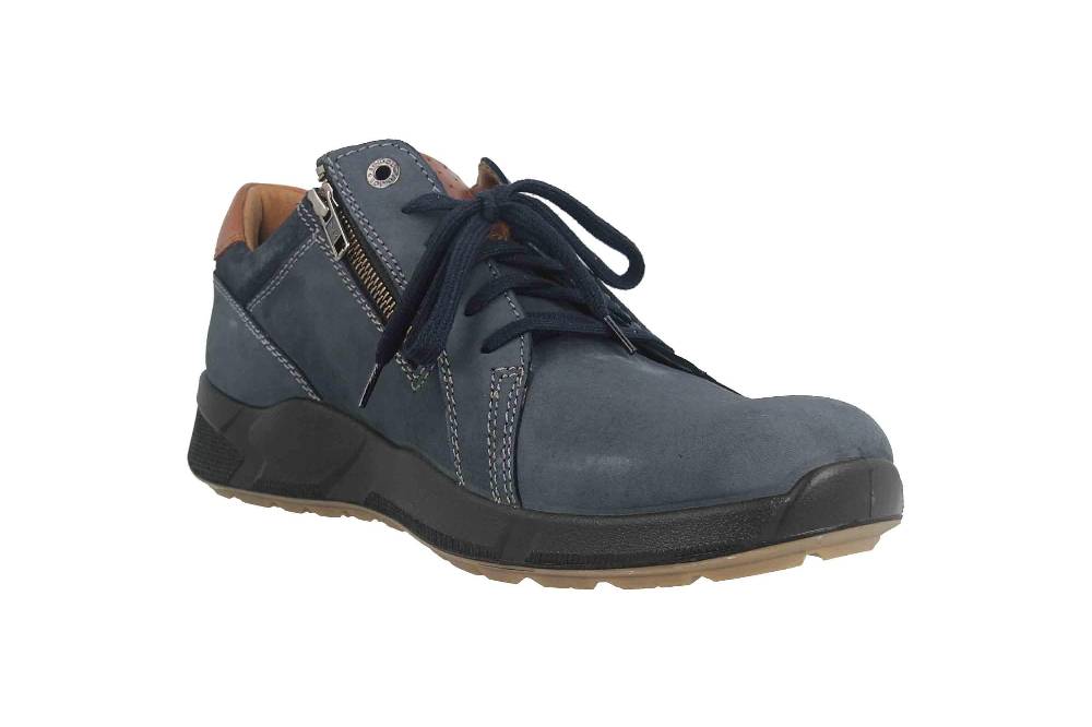 Jomos Halbschuhe In Übergrößen Blau 325203 141 8032 Große Herrenschuhe